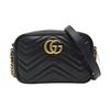 [Pre-Owned] Gucci GG Marmont Matelassé Mini Bag 'Nero' - Very Good #JRXDSR