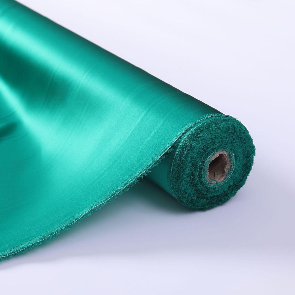 22 Momme Heavyweight Mulberry Silk Crepe Satin Fabric for Fashion Pajamas, 140cm Width