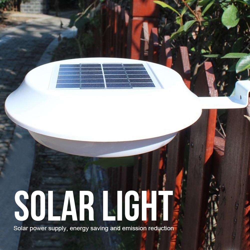 48 LEDs Waterproof Garden Yard Solar Powered Outdoor Light Sensor Wall LampWhite Light