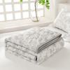 Soft Washable Comforter Dorm Room Lightweight Air Conditioner Blanket Cotton Printed Quilt Single Double Size