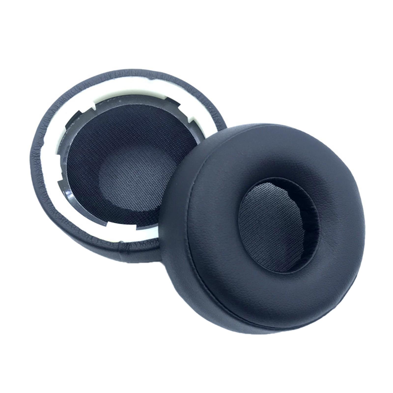 

Амбушюры для наушников из протеиновой кожи, губчатые амбушюры, оголовье для наушников Sony WH-H800, улучшающее слух A чёрный