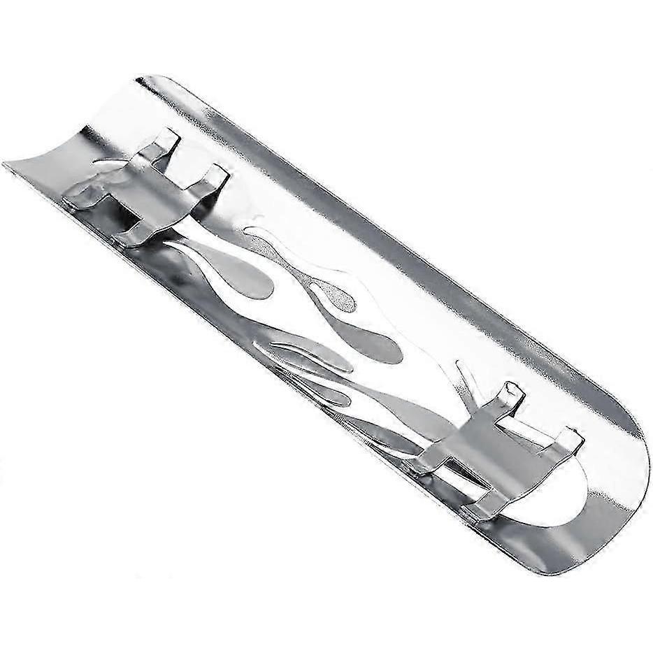 Motorrad Auspuff Hitzeschild Auspuff Schalldämpfer Schutz Metall Hitzeschild Motorrad Universal Hochtemperatur Beständig Verbrühungsschutz