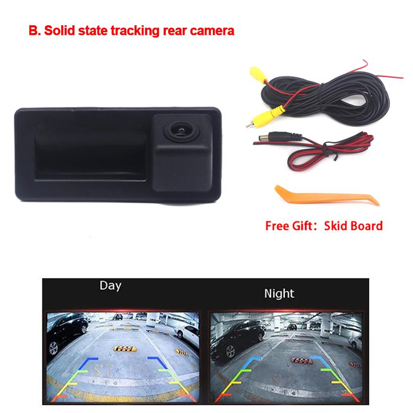 

HD CCD 1080P камера заднего вида на ручке багажника для Skoda Octavia A7 Octavia Scout MK3 2016 2017 2018 Автомобильный монитор парковки задним ходом NTSC