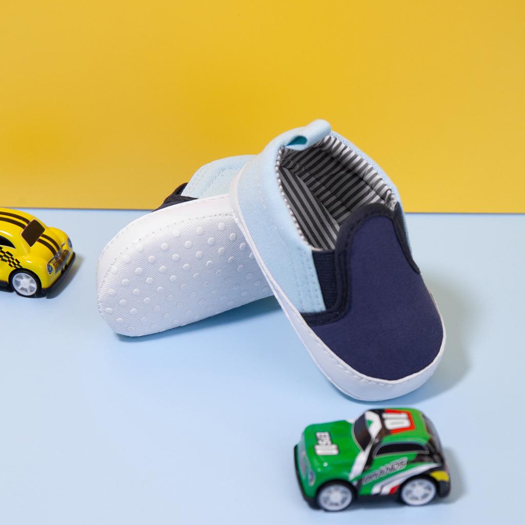 Soft Step Bottom Sklisikkert småbarnssko Pustende babysko Bønner Sko Loafers Babysko