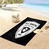 Bastia Spirit Print Beach Towel, Large Soft Quick Dry Towel for Beach Camping Swimming