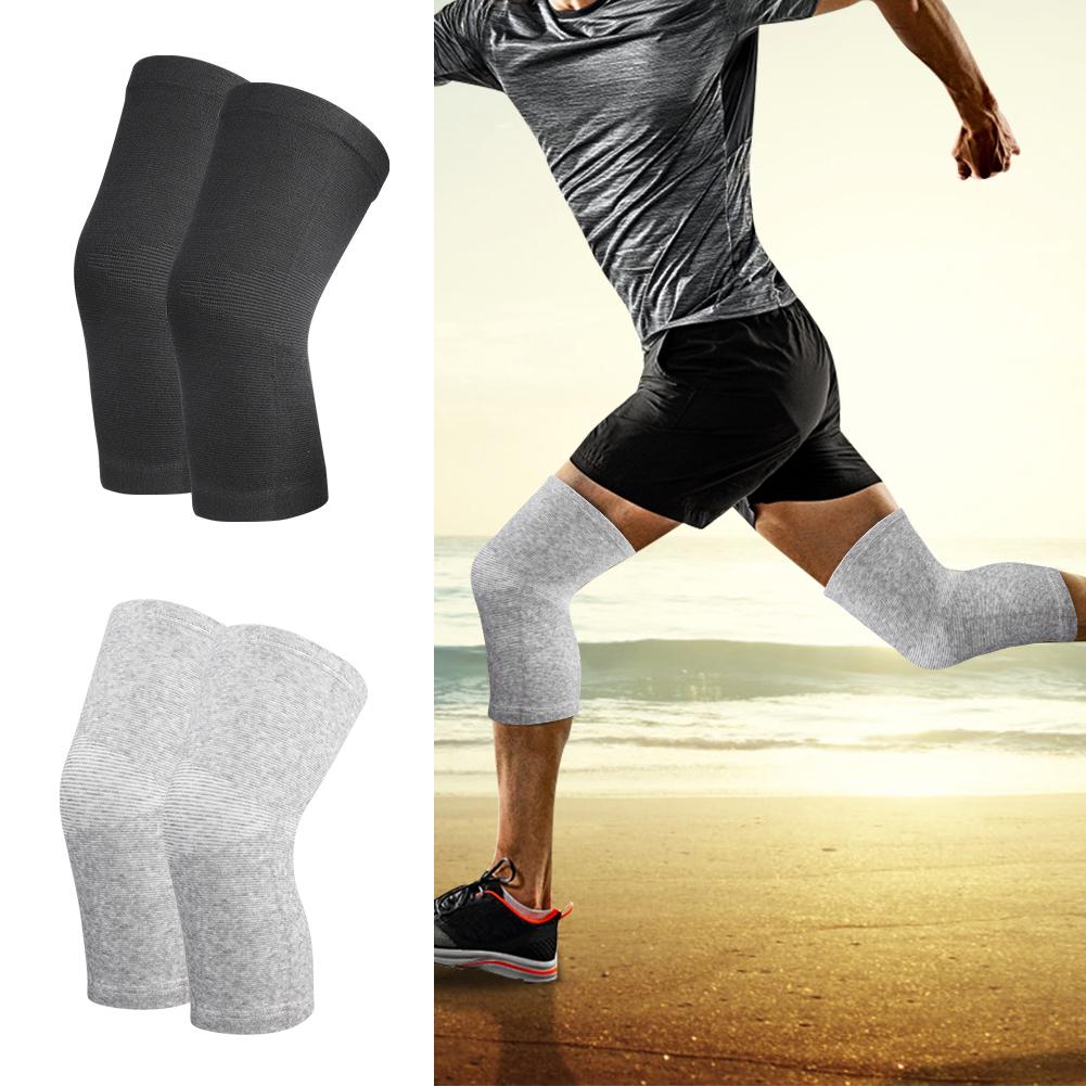 Buy Elastic Bamboo Carbon Fiber Knee Joint Pad Warm Keeper Knees Sleeve