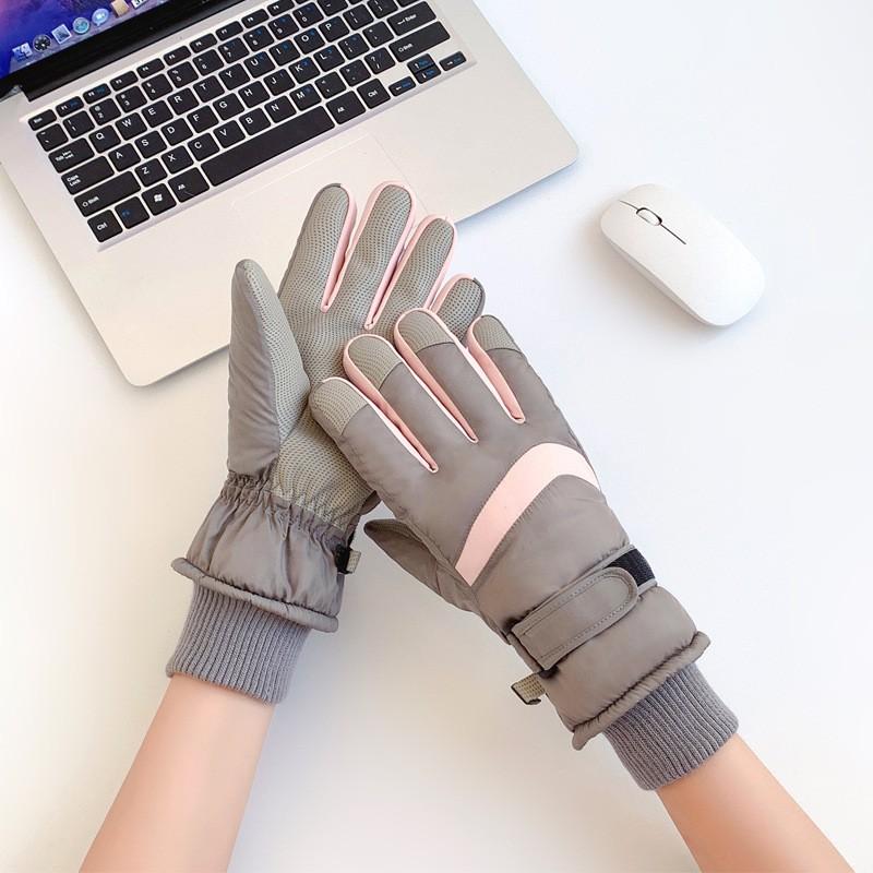 Ski gloves Winter thermal gloves Men's mountaineering Outdoor wholesale riding Electric motorcycle Touch screen Winter sports