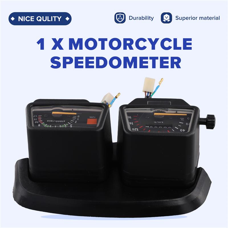 A16P-Motorcycle Gauges Cluster Speedometer Tachometer For Enduro DT125 DT125R Speedometer DT125 125R чёрный