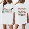 Women's Casual Fashion Round Neck Printed Short Sleeve T-Shirt Top