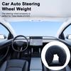 Poids du volant - Ruban de fixation doux au toucher - Installation simple - Pièces automobiles - Poids du volant pour Tesla Model 3/Y/S/X