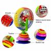 Rainbow Toddler Ferris Wheel Baby Toy Rattle Clanking Suction High Chair Toys
