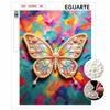 Pearl DIY Art Painting Butterfly Shaped Handcrafted Picture Indoor Wall Ornament Relaxing Leisure Hobby Exquisite Home Decoration Gift