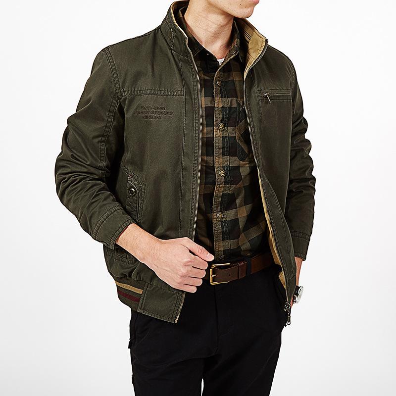 Men's men's reversible casual jackets plus size men's reversible jackets tops outerwear for men