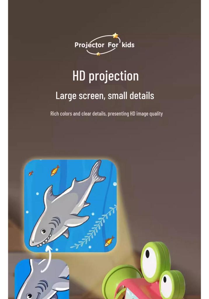 Luminous Story Projector Toy for Early Childhood Education