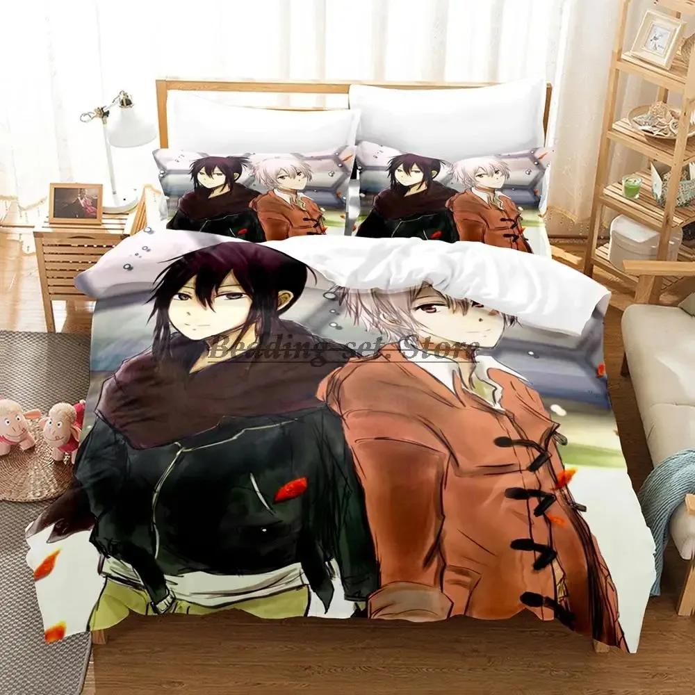 New No.6 Shion Nezumi Bedding Set Single Twin Full Queen King Size Bed Set Aldult Kid Bedroom Duvetcover Set Anime Bed Sheet