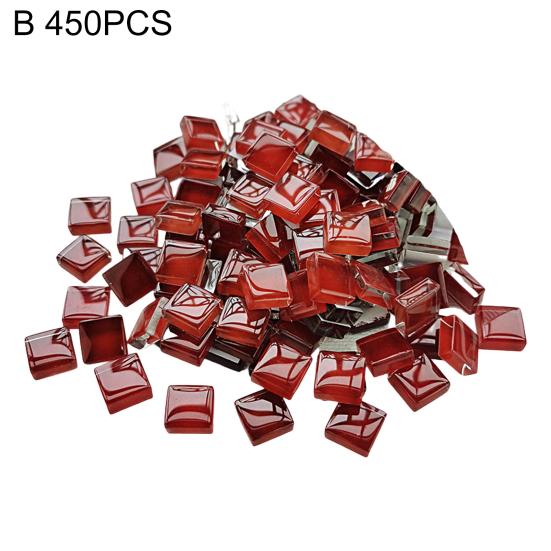 450 ks mozaikových dílků Vysoká odolnost Živé barvy Mini Ručně vyráběné mozaikové sklo DIY Řemesla Výroba šperků Dárek k narozeninám