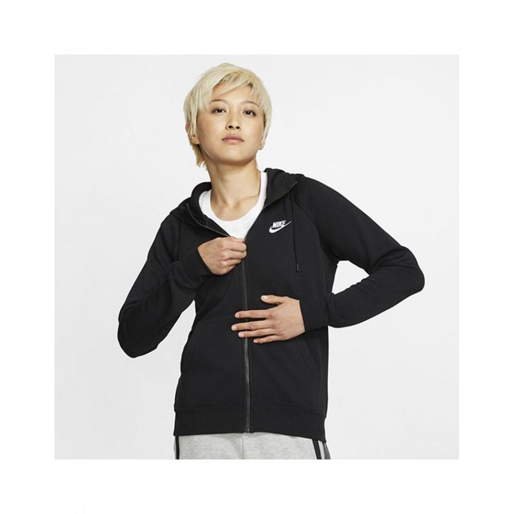

Nike Женская флисовая толстовка с капюшоном и молнией S eSSential Bv4123 010 S2112 Full house BV412301080