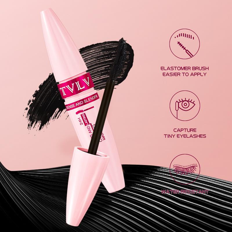 Long Curling 3D Styling Mascara Makeup Durable Waterproof Non-blooming