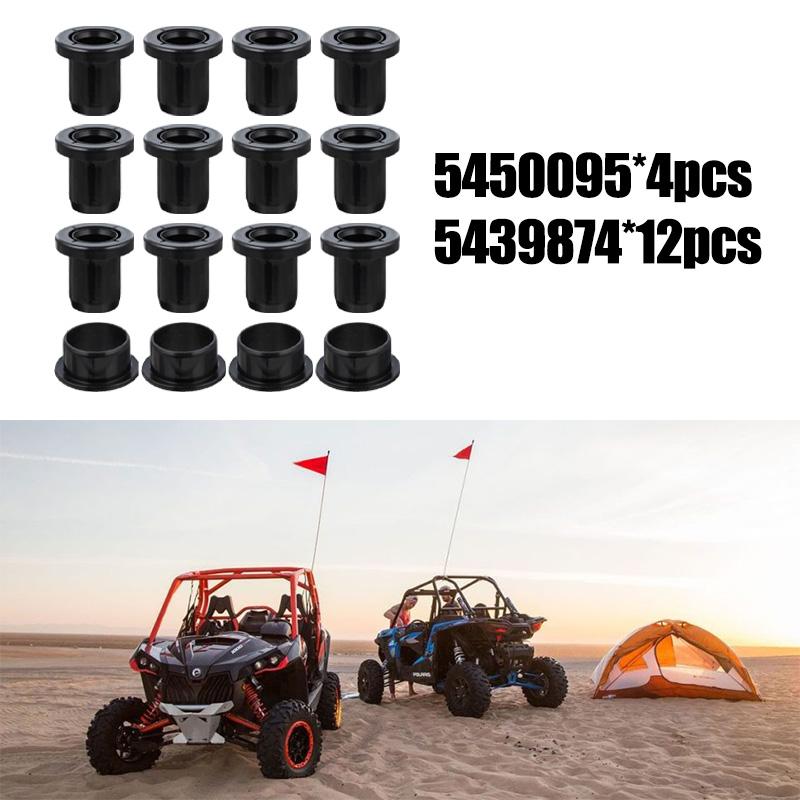 16 X Комплект втулок рычагов подвески передних и задних для RZR/Genera Серия 5439874,5450095 Комплект втулок передних и задних рычагов подвески