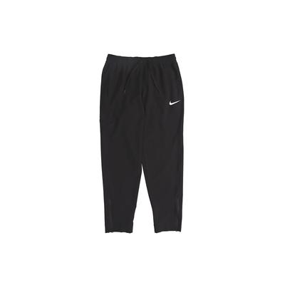 Estampa de Logotipo Cor Sólida Casual Esportivo Calças Compridas Masculinas Parte Inferior Preto CW2661-010