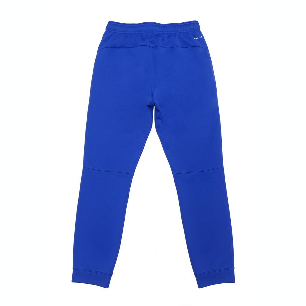 Nike X NFL New York Giants Simple Versatile Windproof Warm Elastic Waist Fleece Cuffed Long Sports Pants Kids Pants Blue 3Z1B7FDX7-NYG