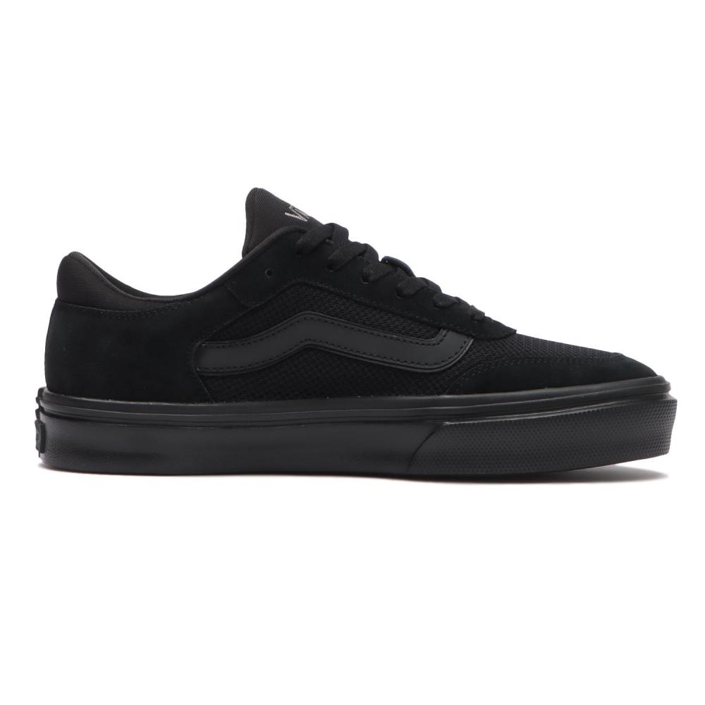 Vans Script Black Black V3854 Black Black