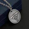 Vintage Retro Style Game Necklace Firefly Letter Pendant Jewelry Accessories