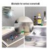 Extra Thick Self-Adhesive Waterproof Aluminum Foil Sticker for Kitchen: Oil-Proof, High-Temperature Resistant for Stove Tops and Cabinets.