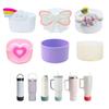 Silicone Non-Slip Heat Insulation Cup Sleeve for Outdoor Sports