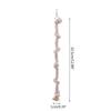 Bird Chew Toys Hanging Parrot Climbing Toy Cotton Rope with Knots Swing Toy Cage Accessories for Small and Medium Bird
