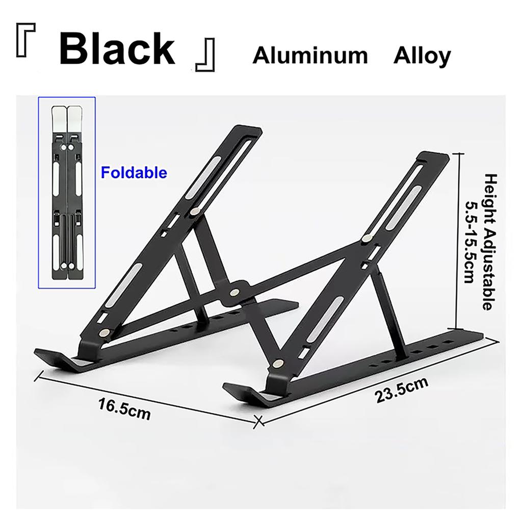 Multi Purpose Bracket Aluminum Alloy Portable Laptop Stand Foldable Mobile Phone Notebook Holder Adjustable Tablet Stand