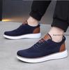 Fashion Plus Size Men's Shoes Lightweight Breathable Sticking Casual Shoes with Soft Sole Tenis Masculino Sneakers