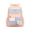 The New Schoolbag Is High-value, Fresh and Sweet, Contrasting Colors, Splicing Backpack Level 1-3, Lightweight Multi-pocket Backpack.