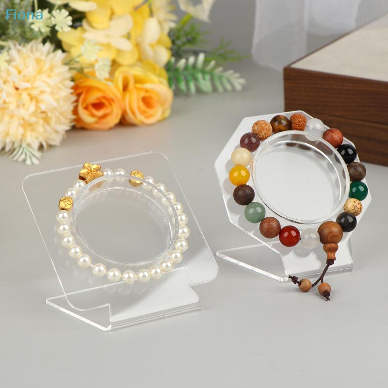 Klarer Acryl-Armband-Displayständer Transparenter Armreifhalter Für Schmuck Perlenarmband Vitrine Display Organizer Regal