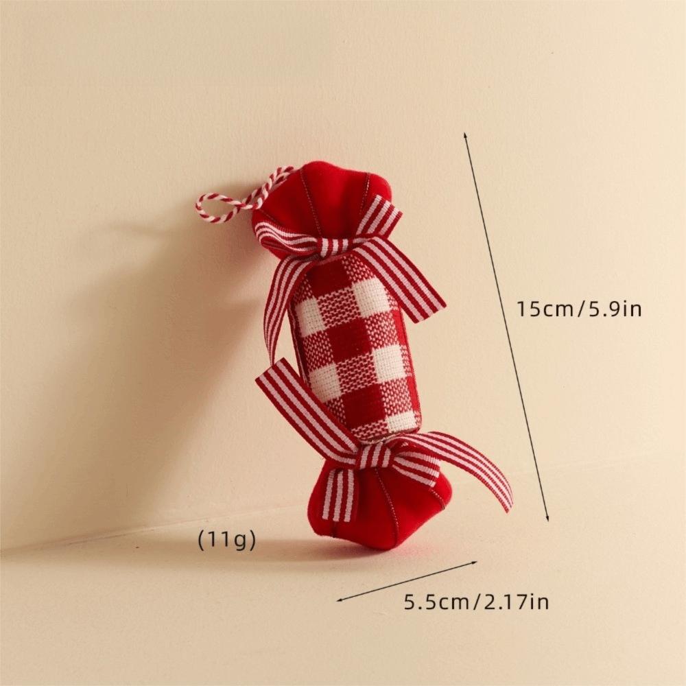 Colorful Candy Cane Xmas Tree Decorations Striped Lightweight Christmas Ornaments Large Christmas Tree Hanging Ornaments