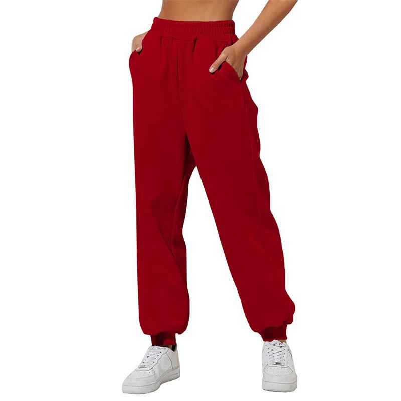 Women's High Waisted Loose Sweatpants Comfortable High Waisted Joggers Casual Sweatpants with Pockets
