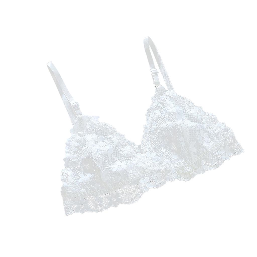 Women's Lace Princess Rimless The Shape Of The Bra Is Thin Lace Bra Underwear