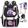Knapsacks 3Pcs Set My Little Pony School Tote Meal Bag Pencil Pouch Female's Back To School Gift Mochila Teens Trip Bags