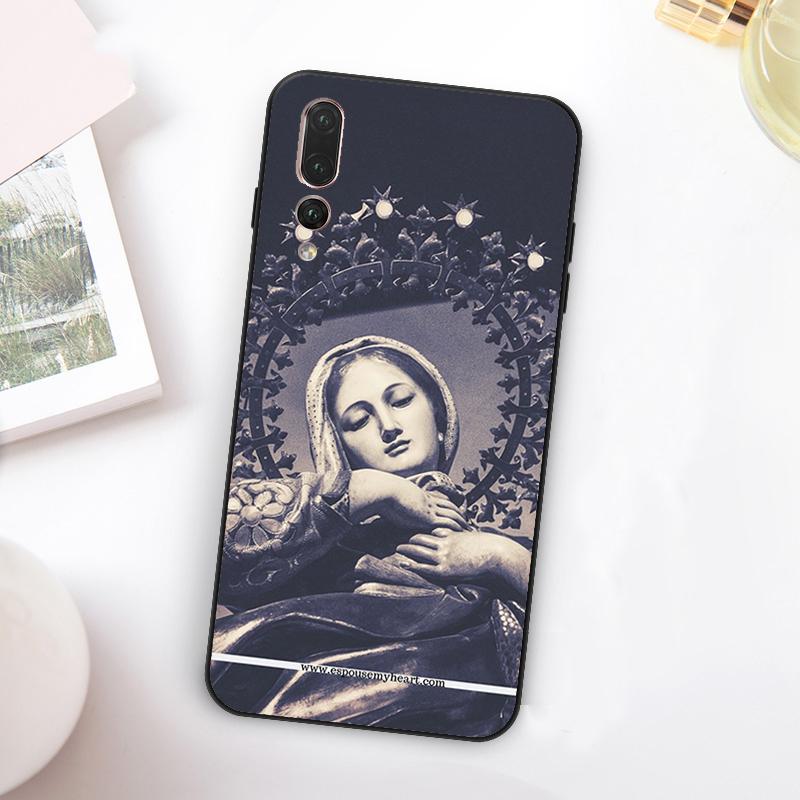 Virgin Mary Christian For Huawei Nova Y60 Y70 Y90 Y72 Y73 Y61 Y91 7i 8i 11i 12i 12s 9 10 SE P20 P30 P40 Lite Case