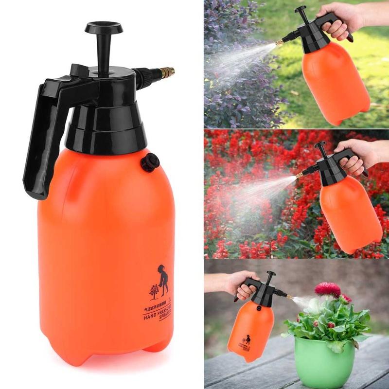 Portable Handheld Water Pressure Sprayer Easy To Trigger Home Garden Plant Watering Tool 2L
