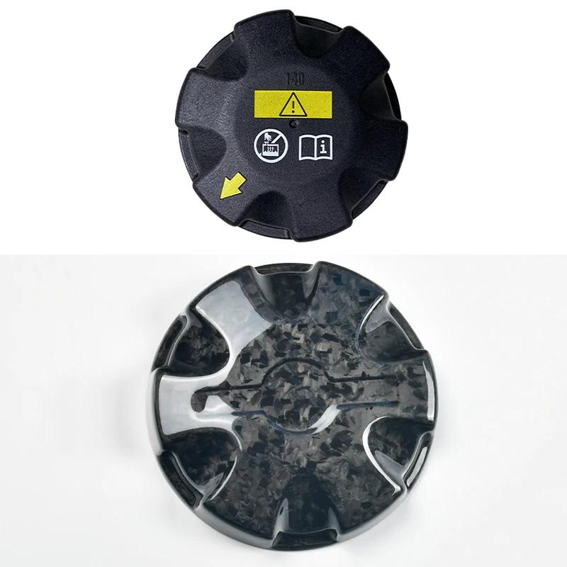 Für BMW F13 F01 F02 G11 G12 G01 G02 G05 G06 G07 G80 G82 F80 F82 F90 Auto Zubehör Kohlefaser Motor Dichtkappe Öleinfülldeckel