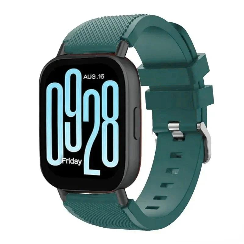 Sport-Silikonarmband für Redmi Watch 5 Active 5 Lite Smartwatch Sportliches Weiches Atmungsaktives Band für Redmi Watch 3 Active 3 Lite