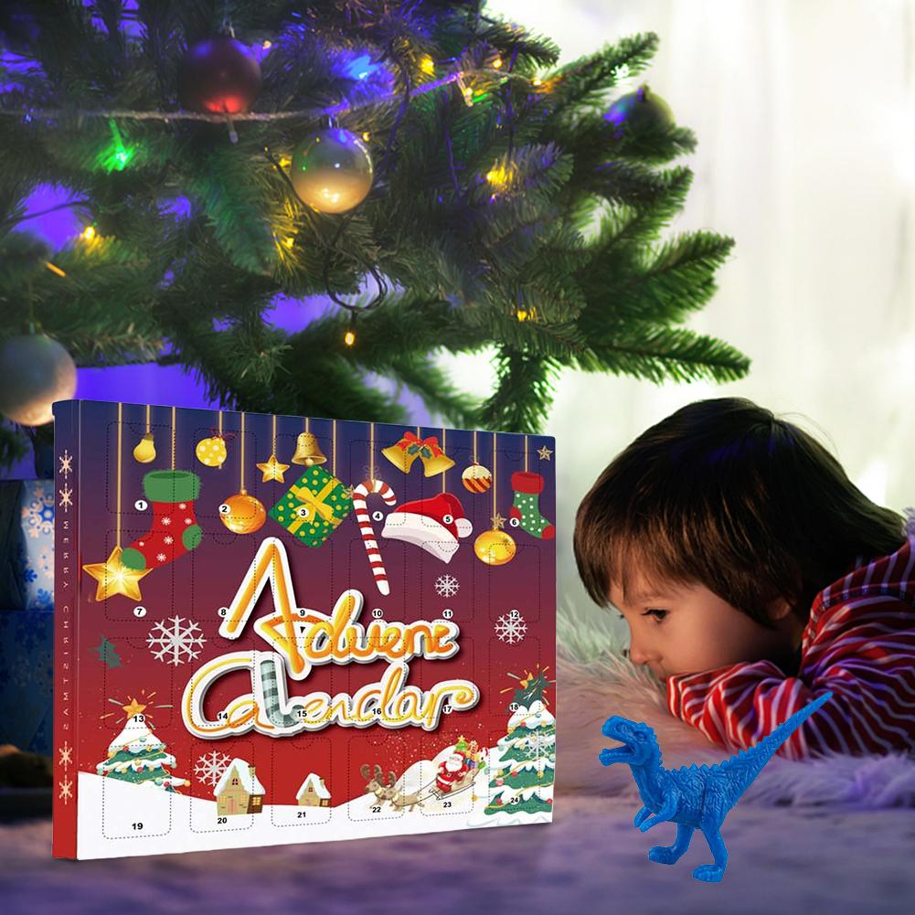 Dinosaur Advent Calendar 2025 Dinosaur Toys 24 Days Countdown Calendar Christmas Advent Calendar Gifts for Kids