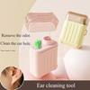 240pcs Gentle Ear Hole Cleaning Lines With Detergent Less Dispser Container For Daily Hygiene Maintenance