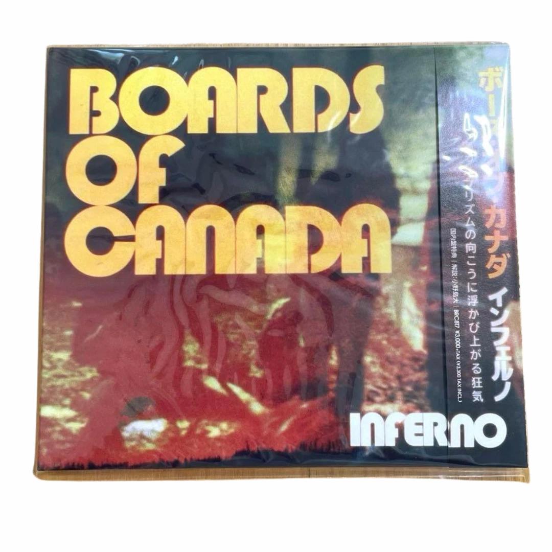 Brand-NEW Boards Of Canada Inferno Japan CD BRC817 4523132166438