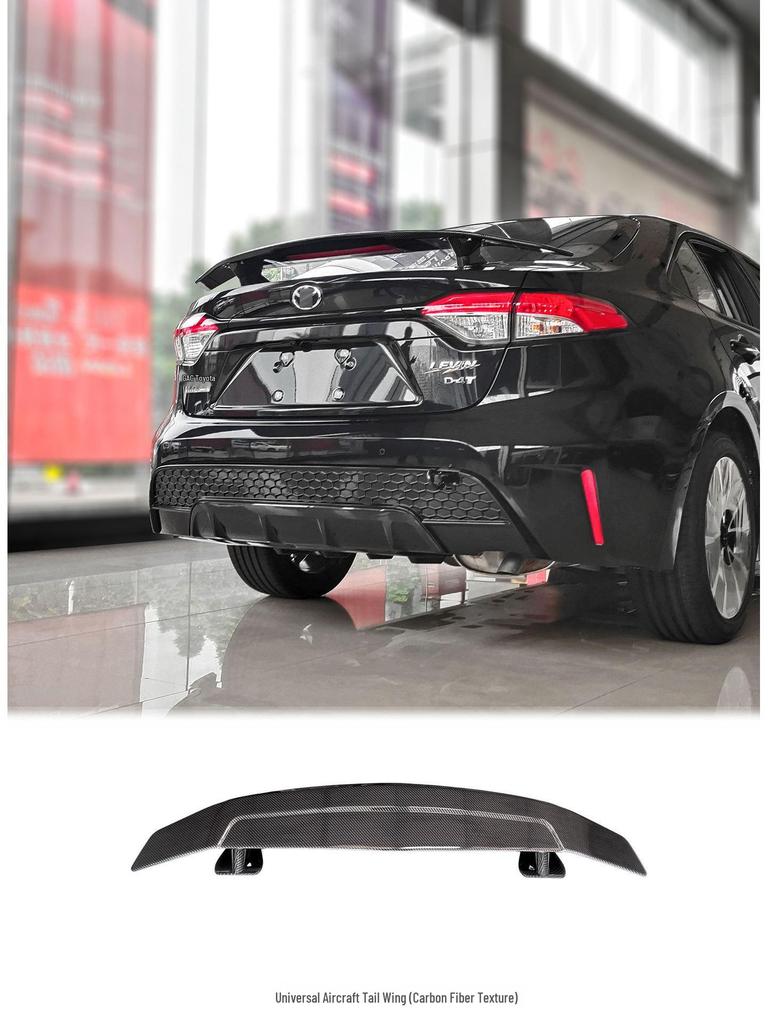 2021 Toyota Levin Front Splitter Set: XSE Corolla Front Lip, Rear Spoiler, Side Skirts