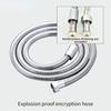 New Stainless Steel Shower Hose Long Bathroom Shower Water Hose Extension Plumbing Pipe Showerhead Tube Bathroom Accessorie