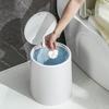 Banyo Depolama Kovası Çöp Kutusu Dar Çöp Kutusu Yerden Tasarruf Sağlayan Su Geçirmez Presleme Tipi Mutfak Tuvaleti için