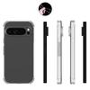 IDEWEI For Google Pixel 9 Pro XL Clear Case Four Corners Airbag Soft TPU Shockproof Phone Cover