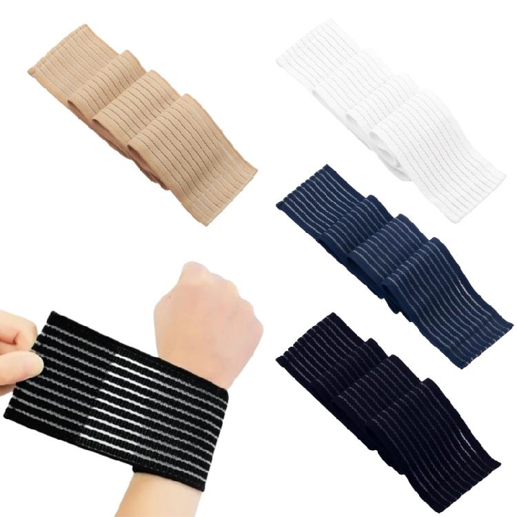 4Pcs Elasticated Wrist Guard Stretchy Wrist Protectors Band For Heavy Lifting Computer Use And Joint Management